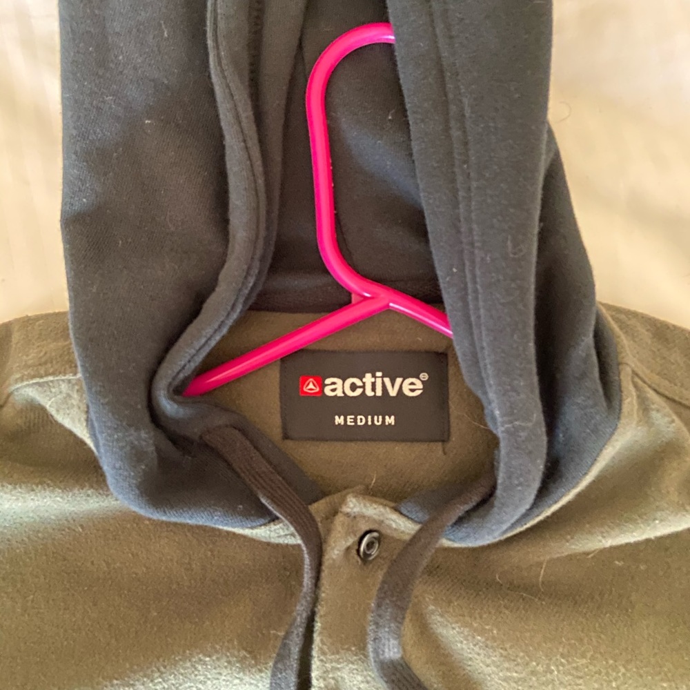 Active Hooded Button Up - Picture 4 of 4